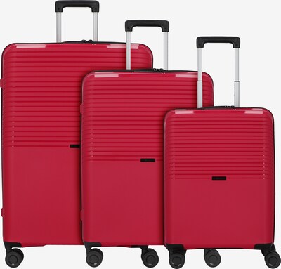 Set di valigie 'Travel Line 4000' D&N di colore rosso, Visualizzazione prodotti
