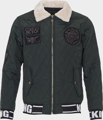 PLUS EIGHTEEN Between-Season Jacket in Green