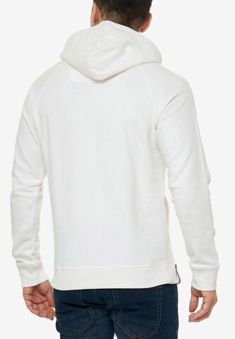 INDICODE JEANS Sweatshirt 'Litcham' in White