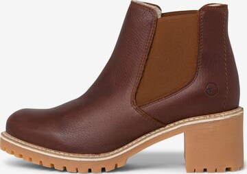 TAMARIS Chelsea Boots in Braun