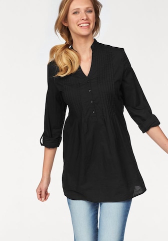 CHEER Tunic in Black: front