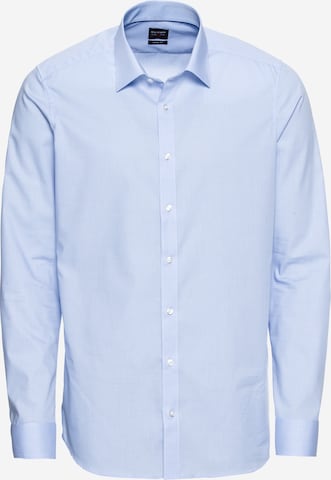 mėlyna OLYMP Priglundantis modelis Dalykinio stiliaus marškiniai 'Level 5': priekis