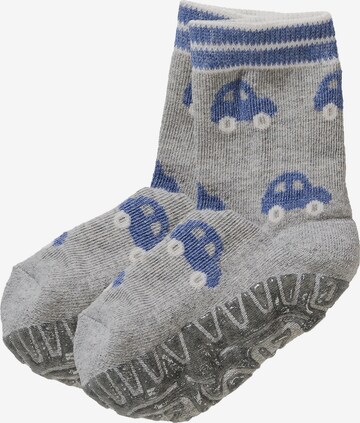 STERNTALER Socks 'Fli Fli Air Autos' in Blue: front