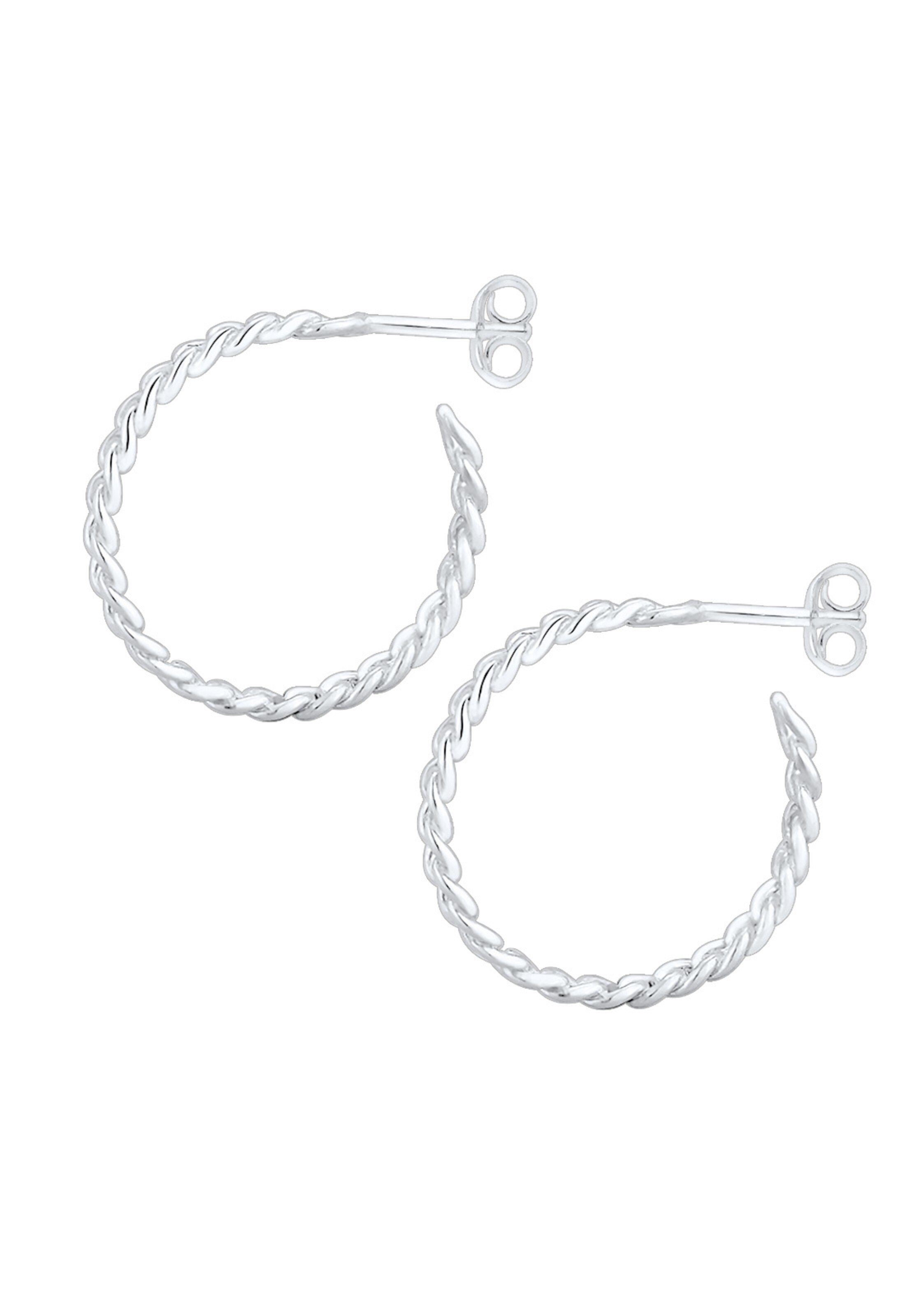 ELLI Ohrringe 'Creole' in Silber