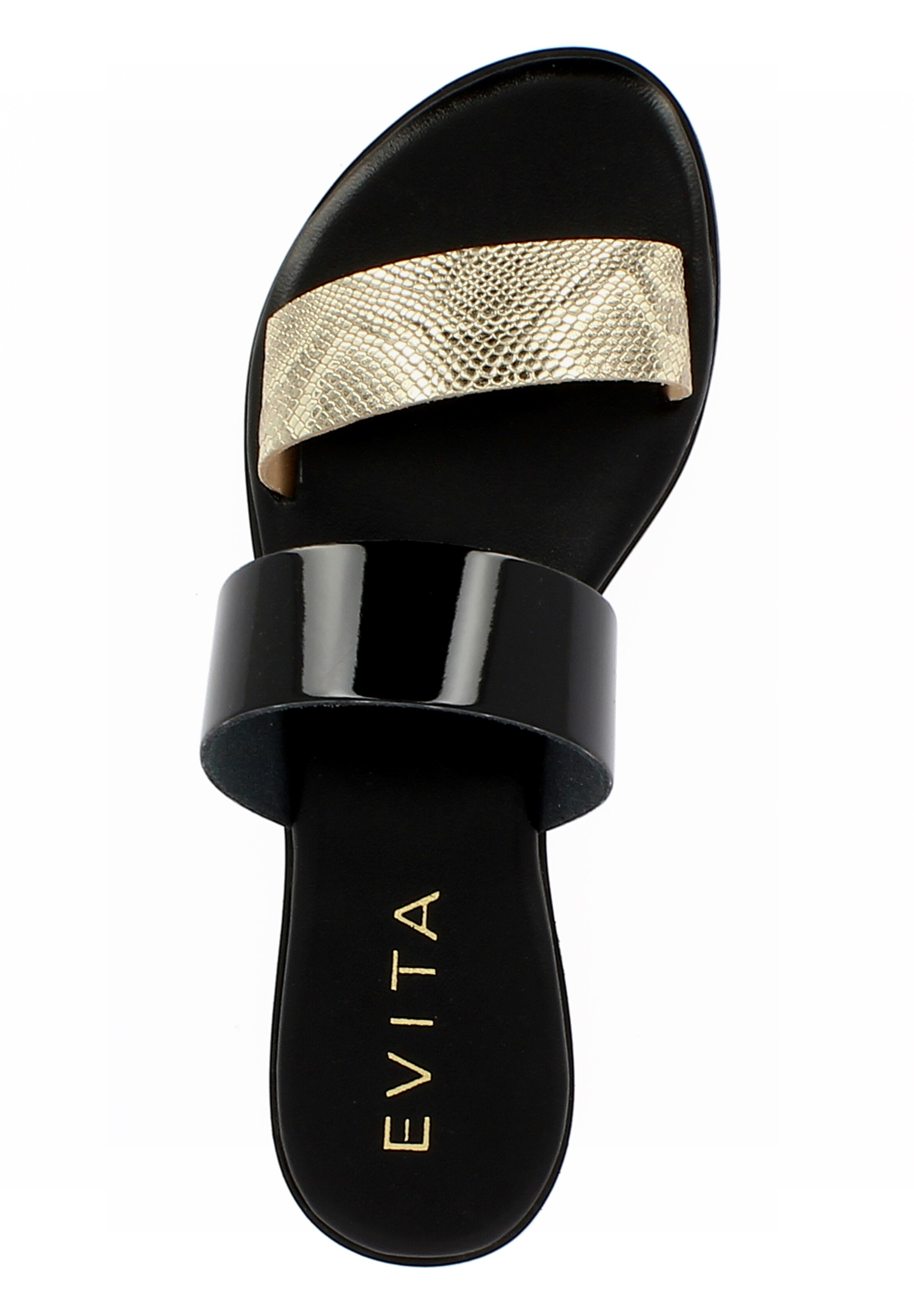 EVITA Sandale 'OLIMPIA' in Schwarz