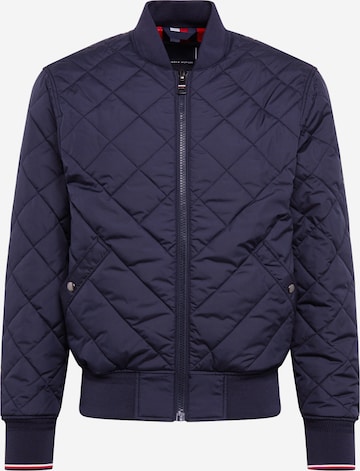 TOMMY HILFIGER Regular Fit Jacke in Blau: predná strana