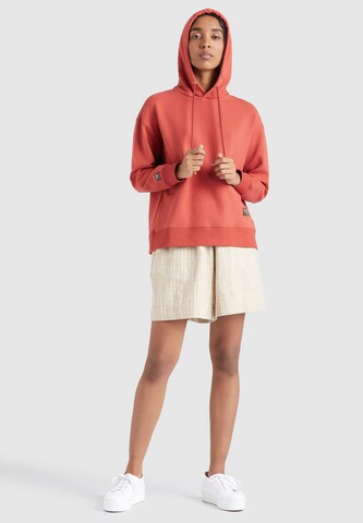 khujo Sweatshirt 'Lotti' in Rot