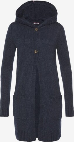 KangaROOS Knit Cardigan in Blue: front