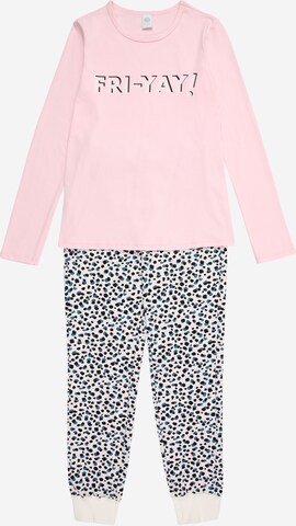 Pyjama SANETTA en rose : devant