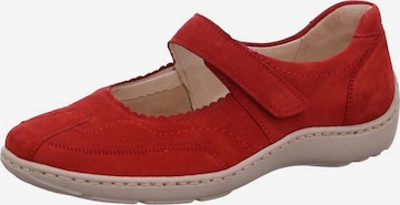 WALDLÄUFER Classic Flats in Red: front