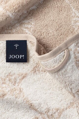 JOOP! Handdoek 'Cornflower' in Beige