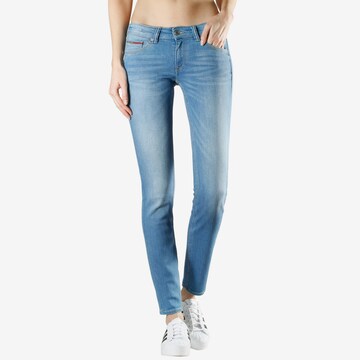 Tommy Jeans Skinny Jeans in Blauw: voorkant