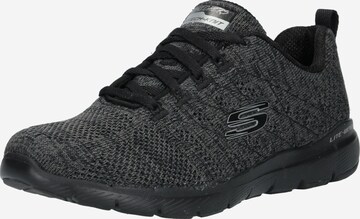 Baskets basses 'Flex Appeal 3.0' SKECHERS en gris : devant