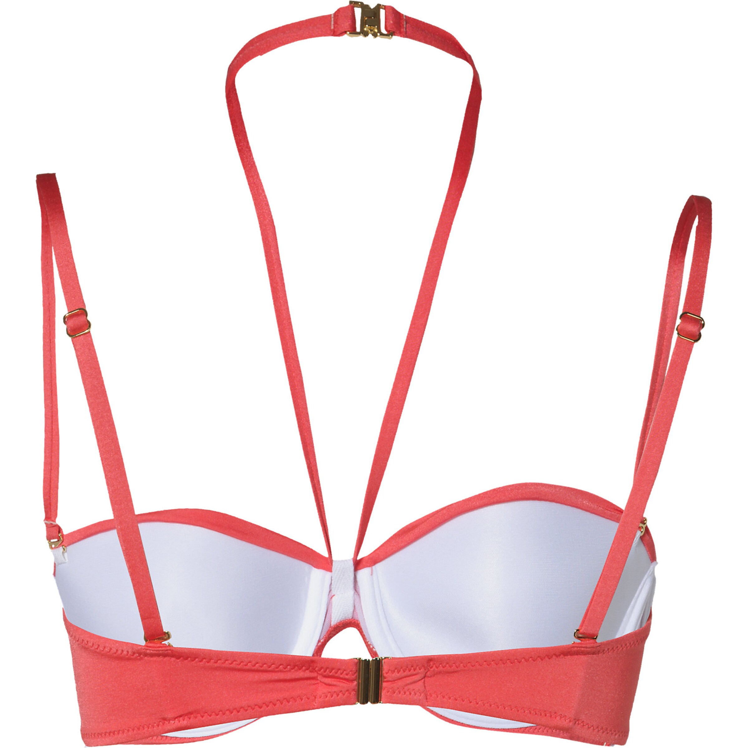 LASCANABandeau Bikini - crvena boja