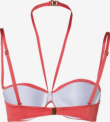 LASCANA Bandeau Bikini värissä punainen