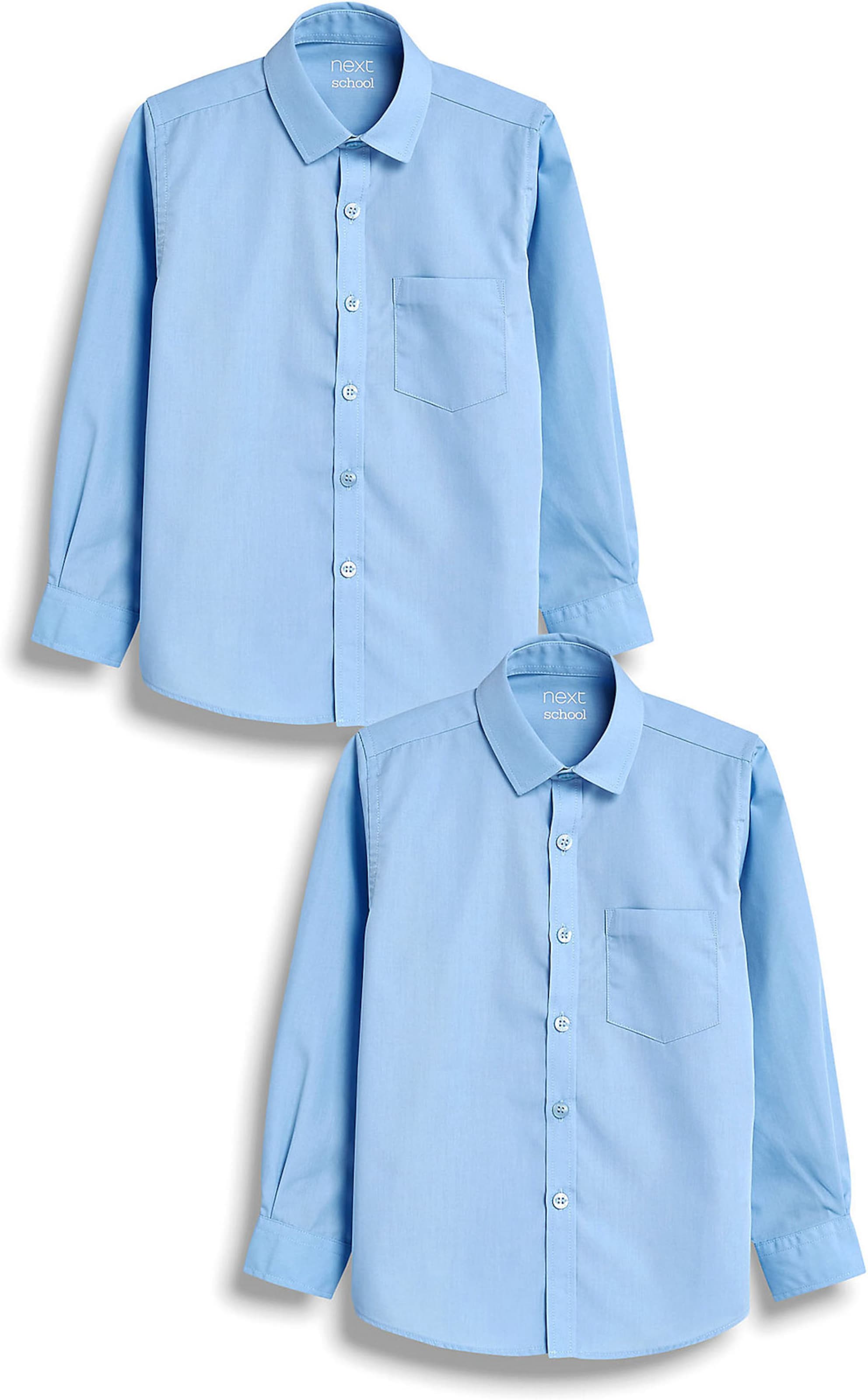 Next Košeľa - Modrá: predná strana