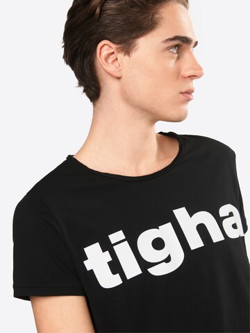 T-Shirt tigha en noir