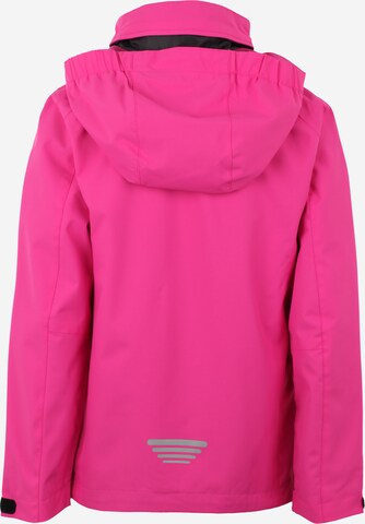 CMP Jacke 'Fix Hood' in Pink: zadná strana