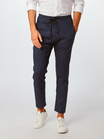 DRYKORN Slim fit Trousers 'Jeger' in Blue: front