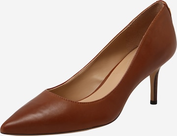 Lauren Ralph Lauren Pumps 'LANETTE' in Bruin: voorkant