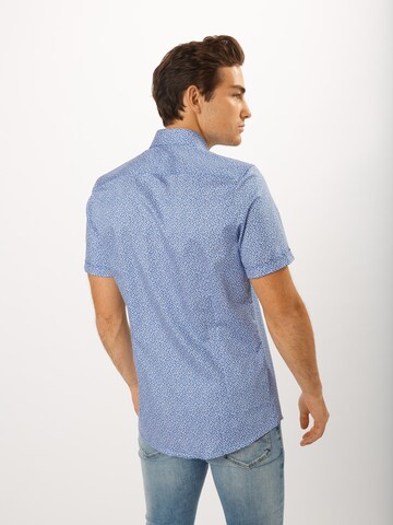 OLYMP Slim fit Button Up Shirt in Blue