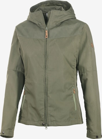 Fjällräven Performance Jacket 'Stina' in Green: front