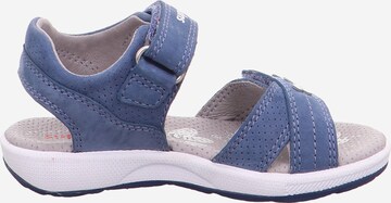 SUPERFIT Sandale 'Emily' in Blau