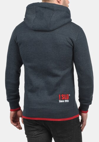!Solid Sweatvest 'Benjamin' in Blauw