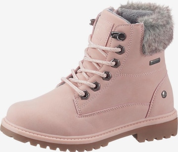 Bottes 'Anouk' LICO en rose : devant