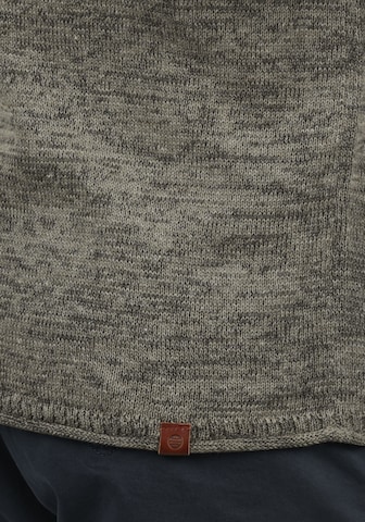BLEND Feinstrick-Pullover 'Dan' in Grau