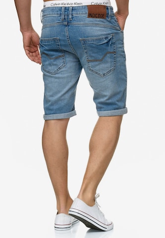INDICODE JEANS Regular Shorts 'Caden' in Blau