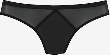 LASCANA - Tanga en negro: frente