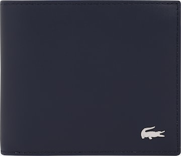 LACOSTE Portemonnee 'FG' in Blauw: voorkant