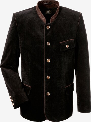 OS-TRACHTEN Suit Jacket in Brown: front