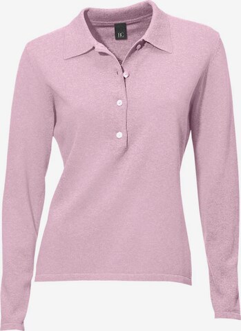 heine Polo-Pullover in Pink: predná strana