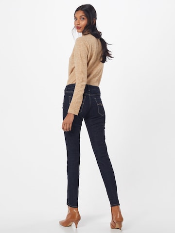 REPLAY Skinny Kavbojke 'NEW LUZ' | modra barva: zadnja stran