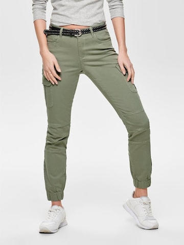 ONLY Cargo Pants 'Missouri' in Green: front