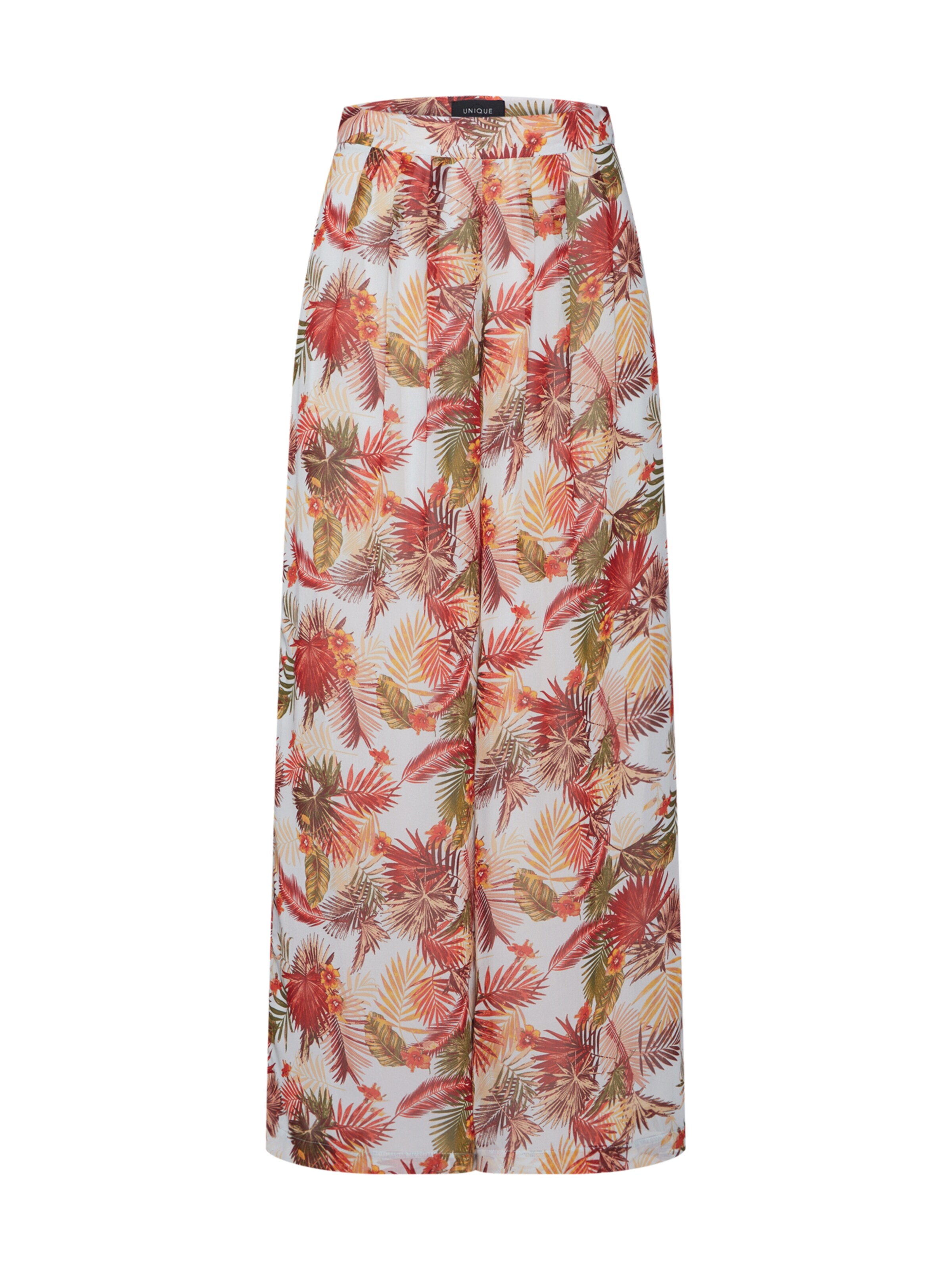 ONLY - Bandplooibroek 'onqCORRIE HW DRAPY PALAZZO PANTS WVN' in de kleur Rood