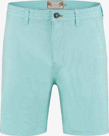 Pantalon chino Shiwi en bleu : devant