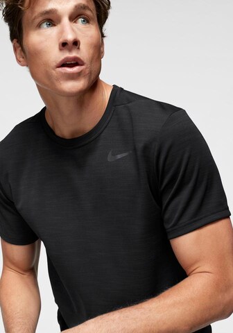 NIKE Klasický střih Funkční tričko 'Superset' – černá