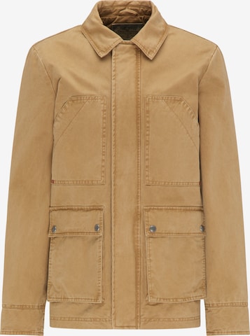 DREIMASTER Between-Season Jacket in Brown: front