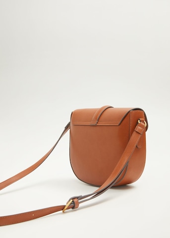 MANGO Shoulder Bag 'Vero' in Brown