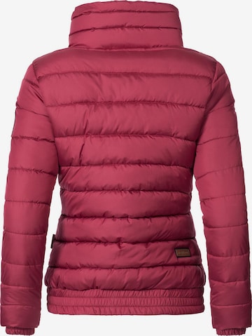 MARIKOO Winter Jacket 'Poison' in Red