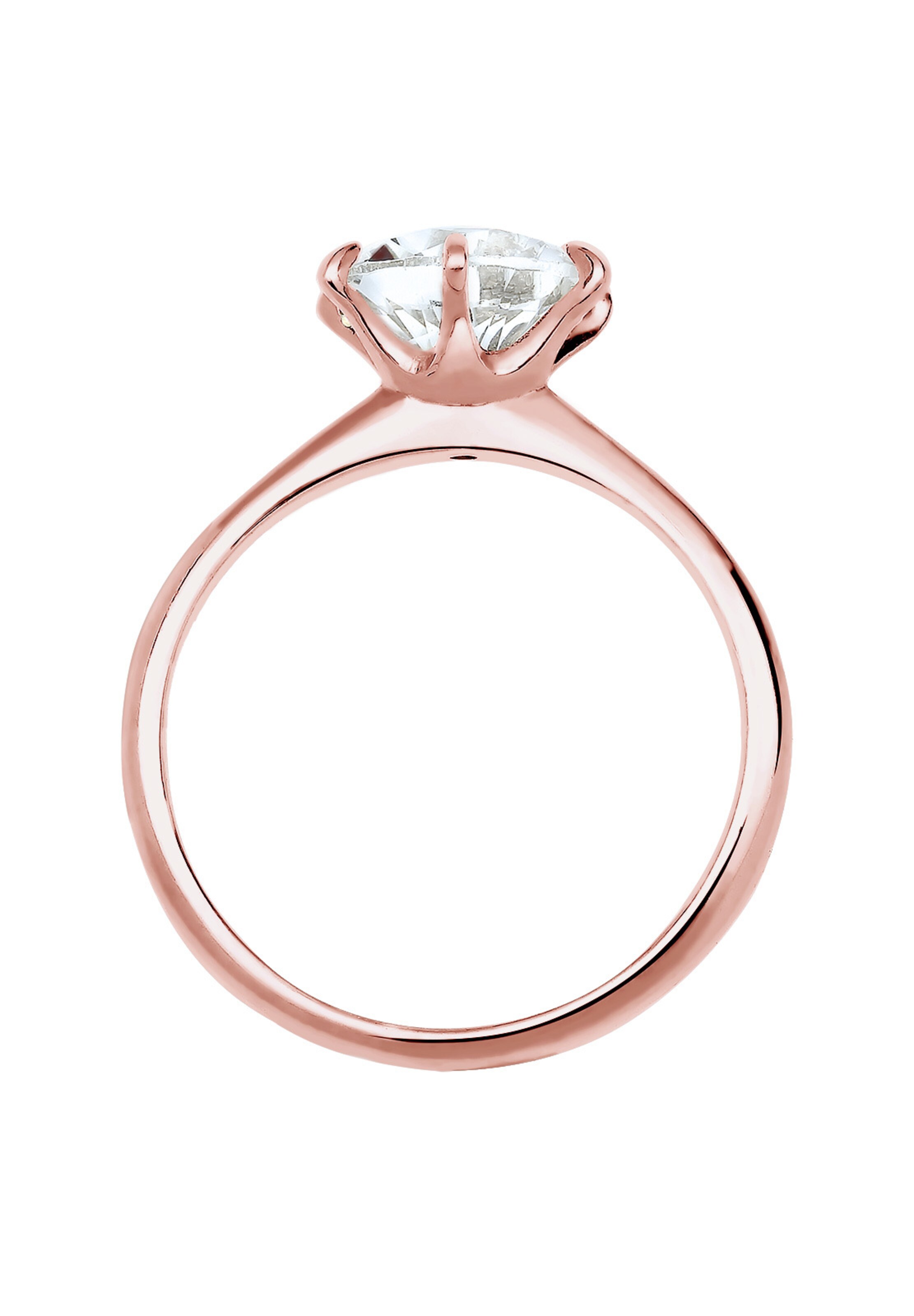 ELLI Ring 'Solitärring' in Goud