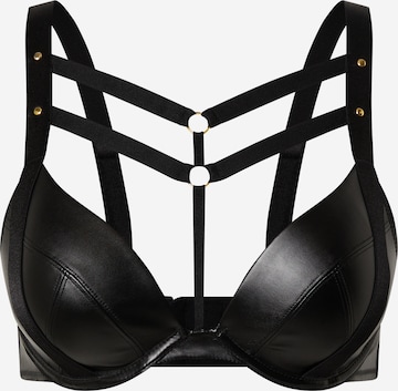 Hunkemöller Regular BH 'Shadow' in Schwarz: predná strana