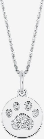 AMOR Necklace in Silver: front