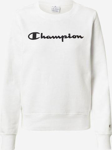 Champion Authentic Athletic ApparelSweater majica - bijela boja: prednji dio