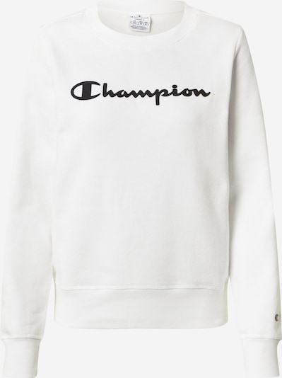 Champion Authentic Athletic Apparel Sudadera en negro / blanco, Vista del producto