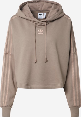 ADIDAS ORIGINALS Sweatshirt in Braun: predná strana