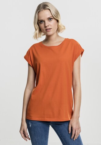 Urban Classics Shirt in Orange: front